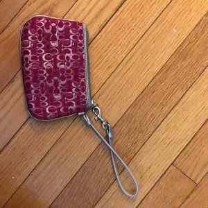 Coach wristlet